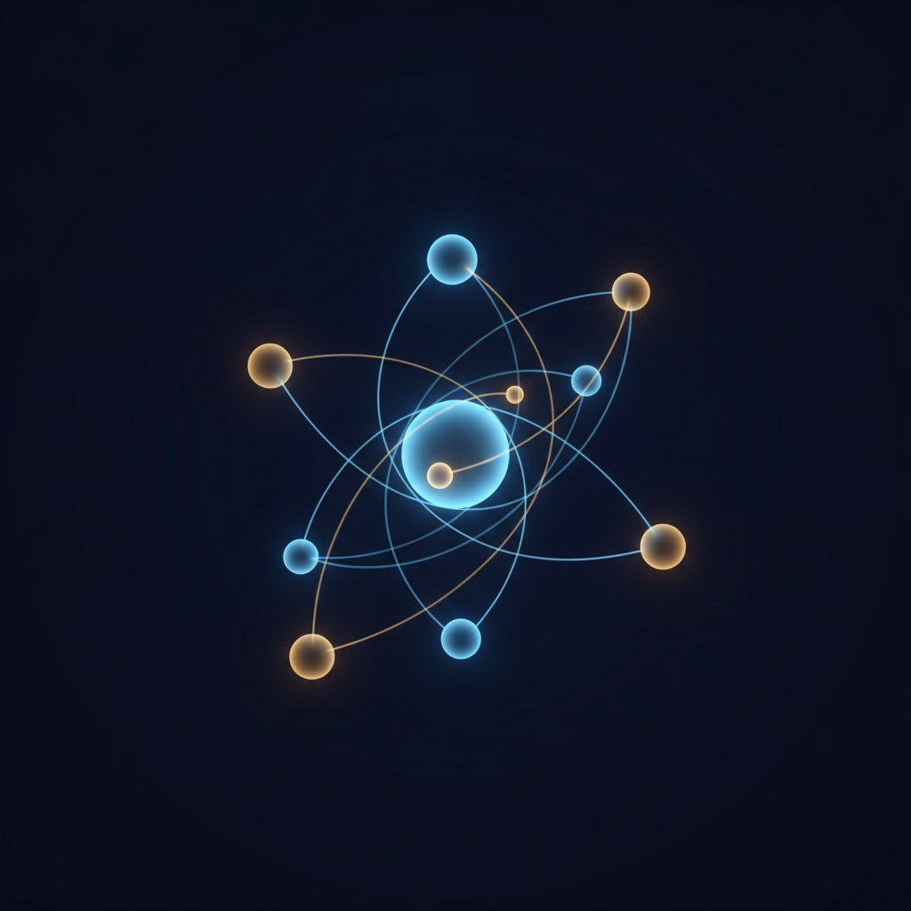 Glowing connected chart lines representing forex currency correlation