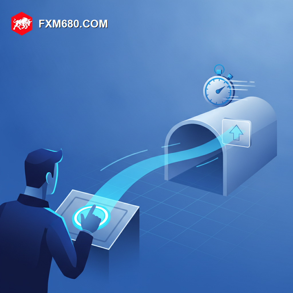 Illustration representing forex trade execution speed and accuracy