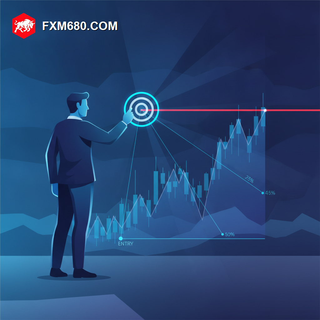Illustration representing correctly placed take profit targets in forex trading
