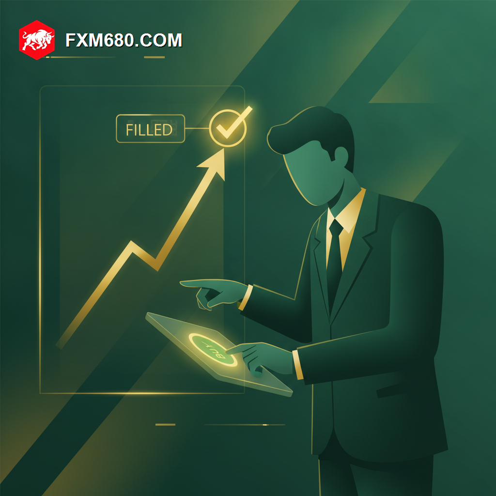 Illustration representing forex market execution filling at the best available price