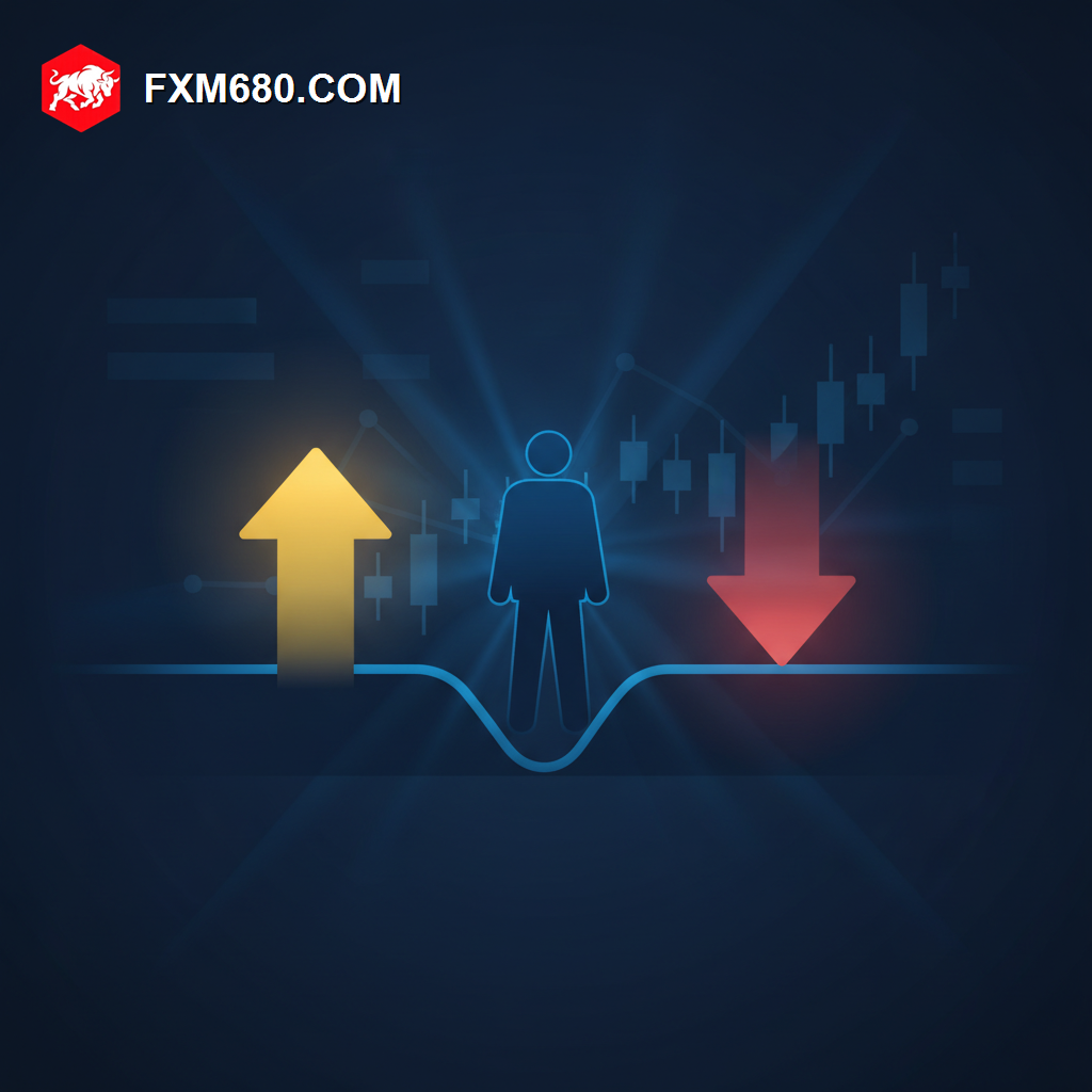 Illustration comparing positive and negative forex slippage outcomes
