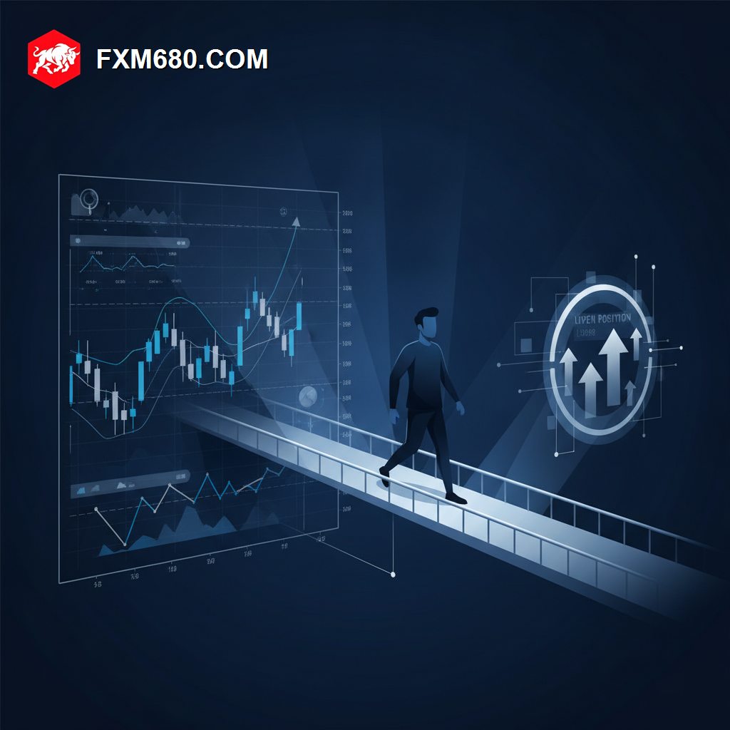 Illustration representing the transition from forex analysis to trade execution