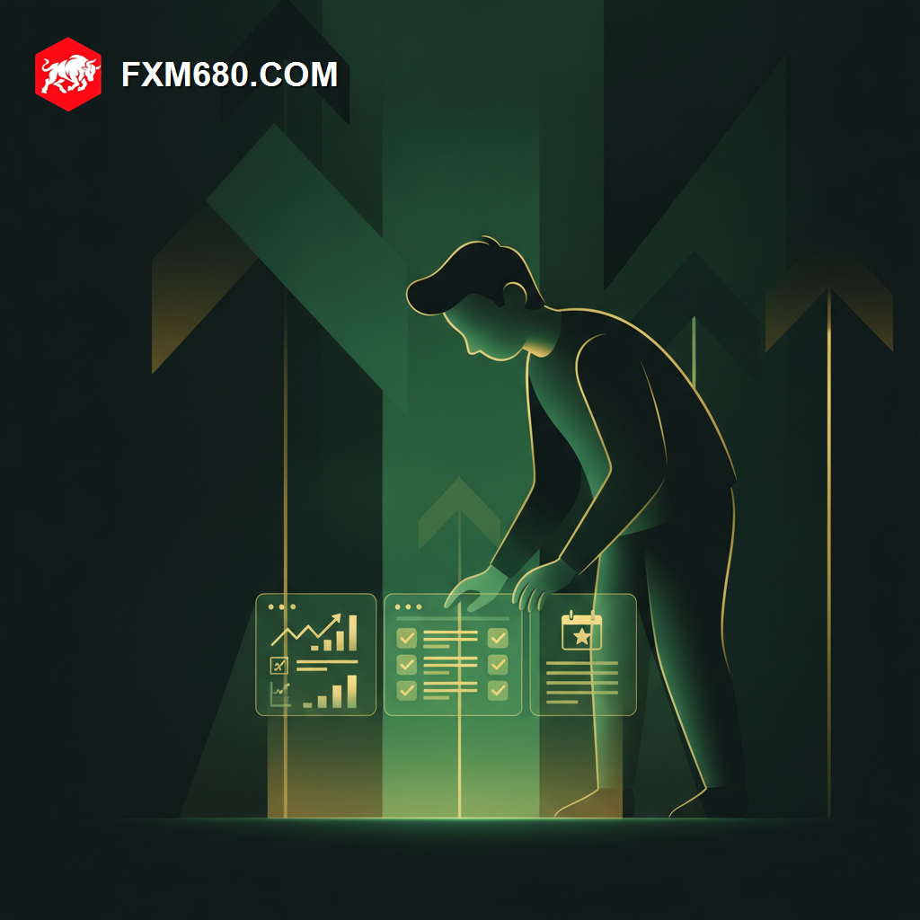 Illustration representing the MT5 Toolbox panel with trade history and calendar tabs