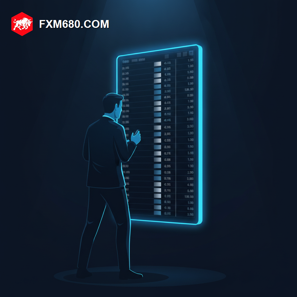 Illustration representing the cTrader forex trading platform interface