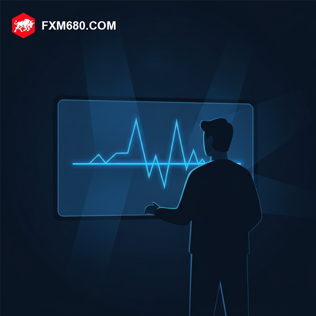 Illustration representing horizontal support and resistance levels on a forex chart