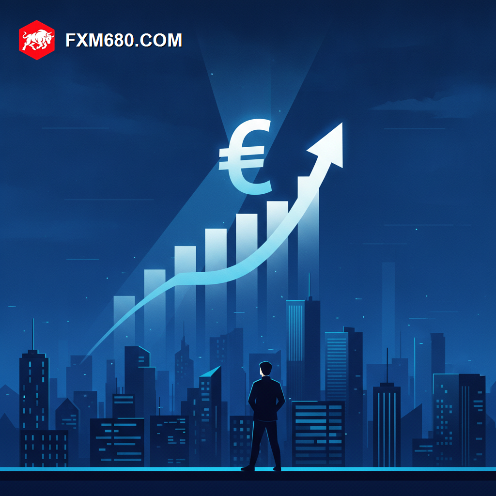 Illustration representing GDP growth data influencing currency value