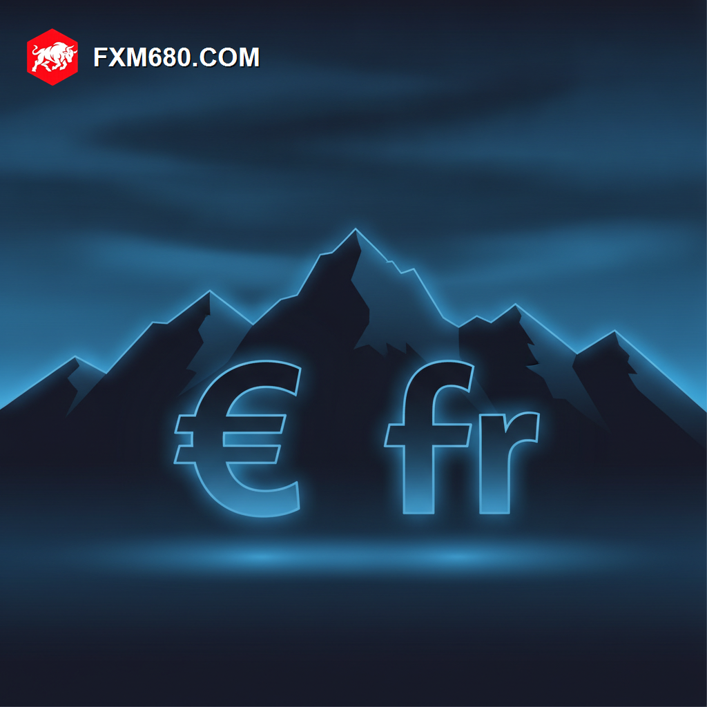 Illustration representing the EUR/CHF currency pair and Swiss franc stability