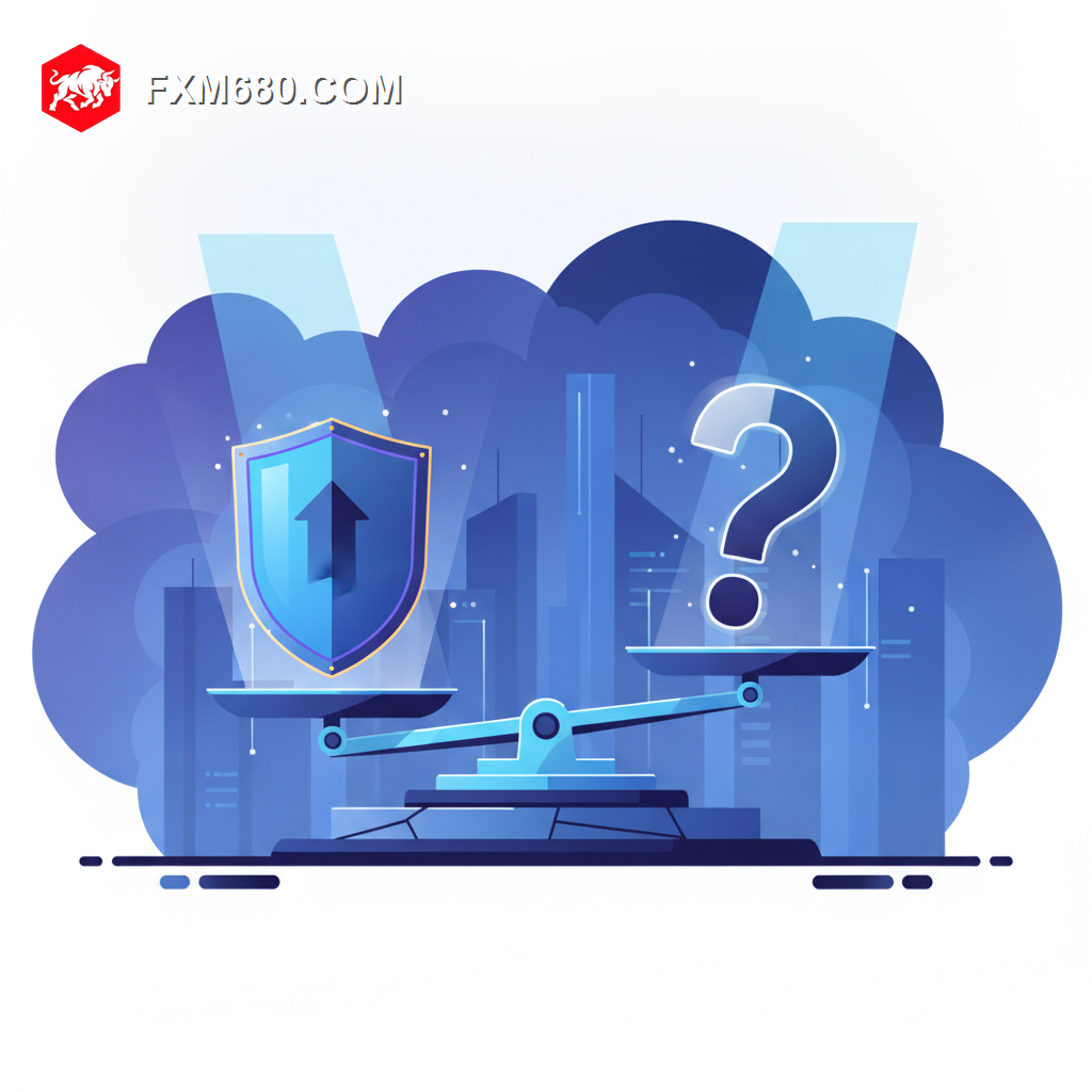 Illustration comparing regulated and unregulated forex brokers