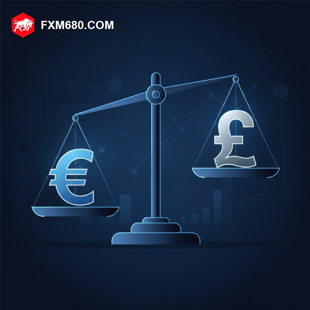 Illustration representing one currency being measured against a second currency