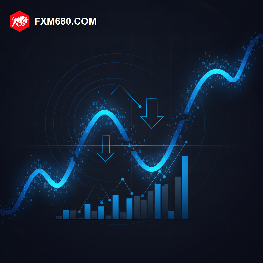 Illustration representing a price movement measured in fine fractional increments