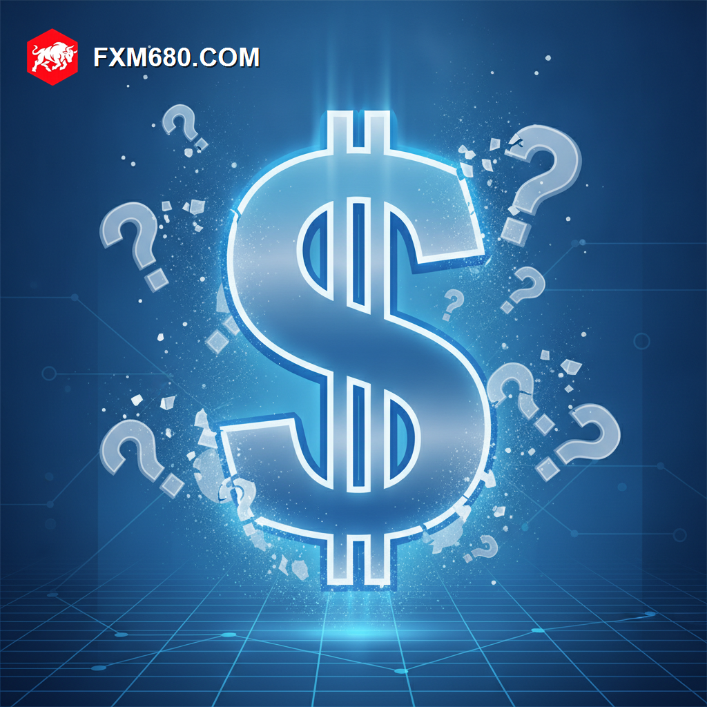 Illustration representing skepticism toward claims of dollar dominance being threatened