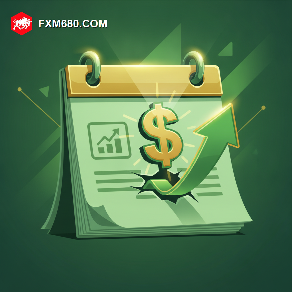 Illustration representing the dollar recovering after an in-line CPI report