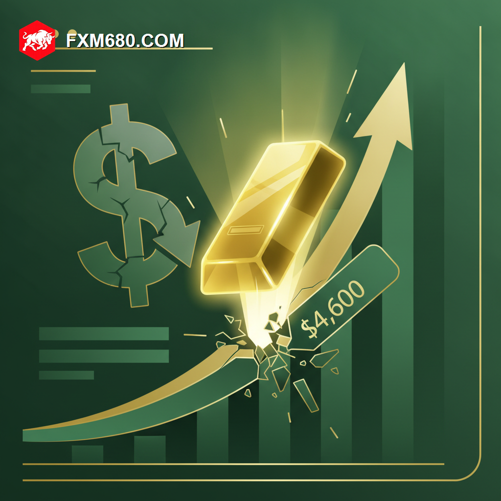 Gold surges past $4,600 an ounce to a fresh three-month high