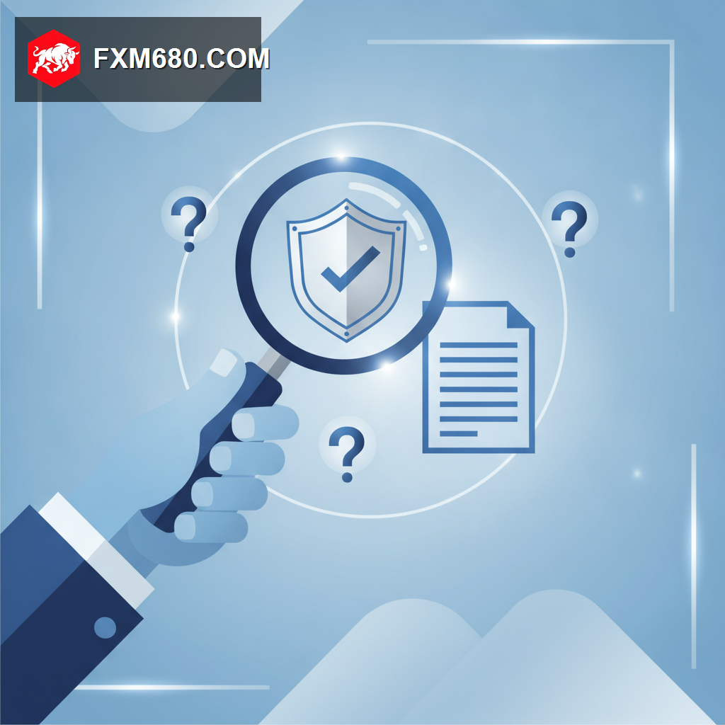 A hand hovering over a checklist form with a question mark, representing due diligence before opening a trading account